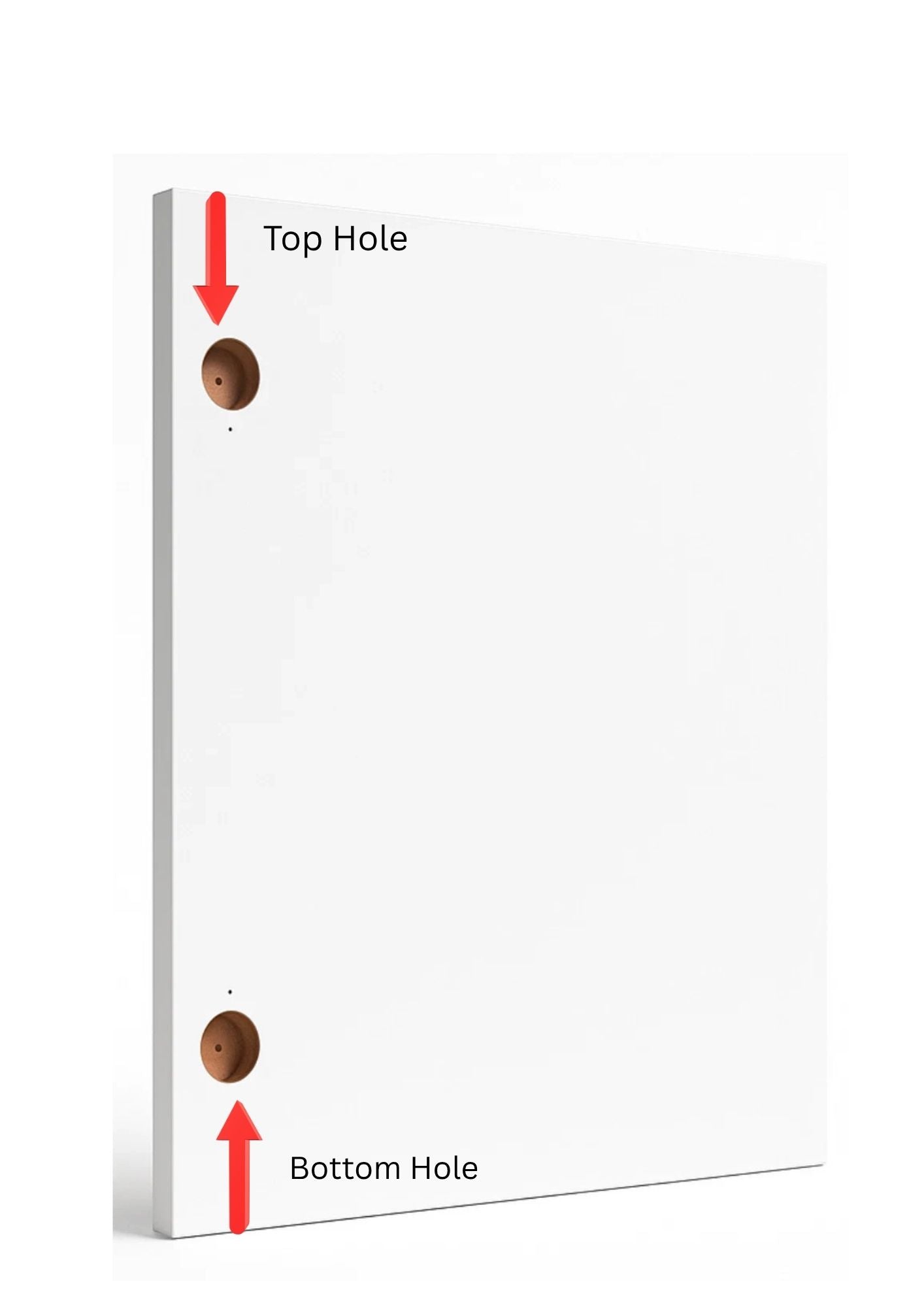 Glossy White MDF Bespoke Replacement Kitchen Doors & Drawers – 18 mm