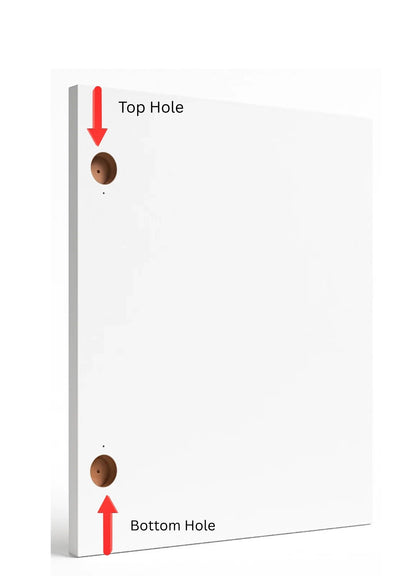 Glossy White MDF Bespoke Replacement Kitchen Doors & Drawers – 18 mm