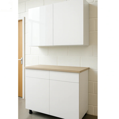 Gloss White Kitchen Doors | 18mm MDF | Made to Measure