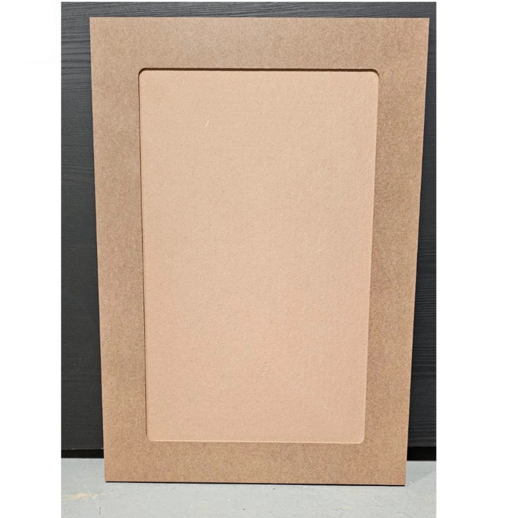 Made to Measure Shaker Kitchen Doors | Any Size | Unpainted MDF | 18mm