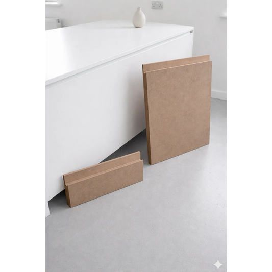 J Pull Handle Kitchen Doors | Custom Cut MDF | Direct from Workshop