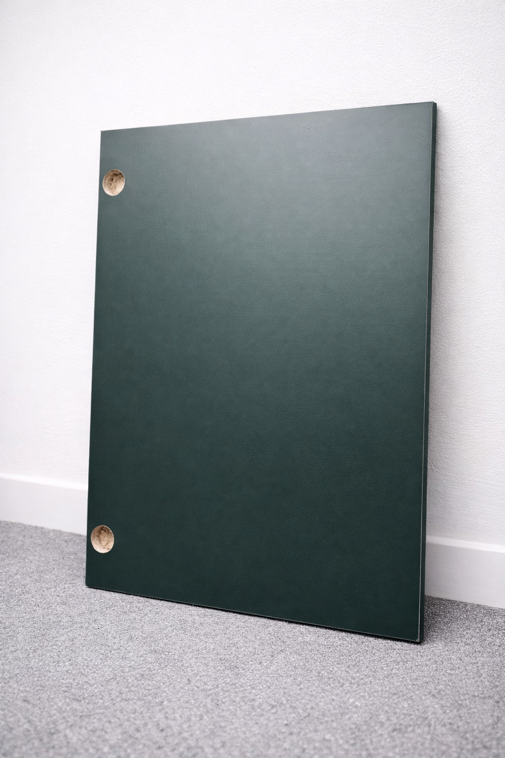 Custom Fir Green MFC Slab Doors – Kitchen Cabinet & Drawer Fronts