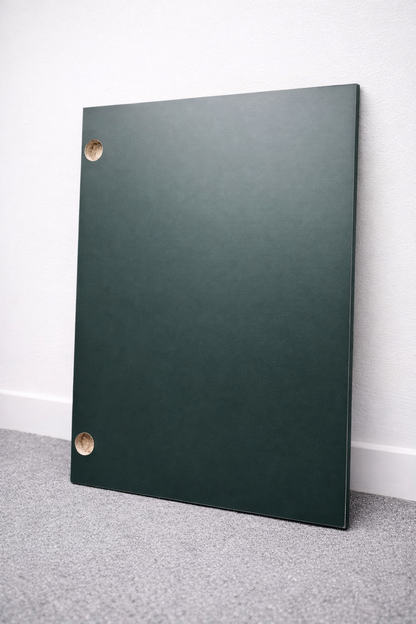 Custom Fir Green MFC Slab Doors – Kitchen Cabinet & Drawer Fronts