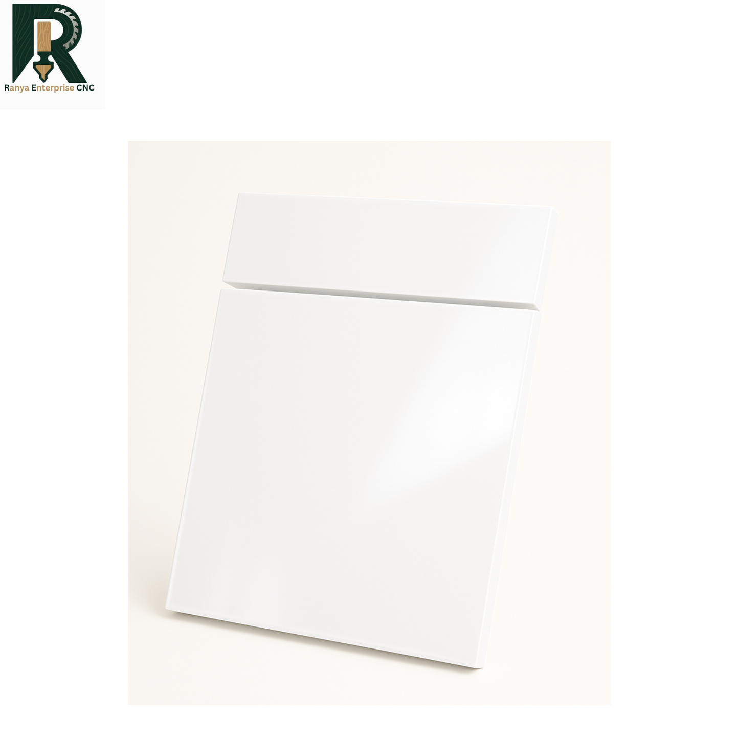 Glossy White MDF Bespoke Replacement Kitchen Doors & Drawers – 18 mm